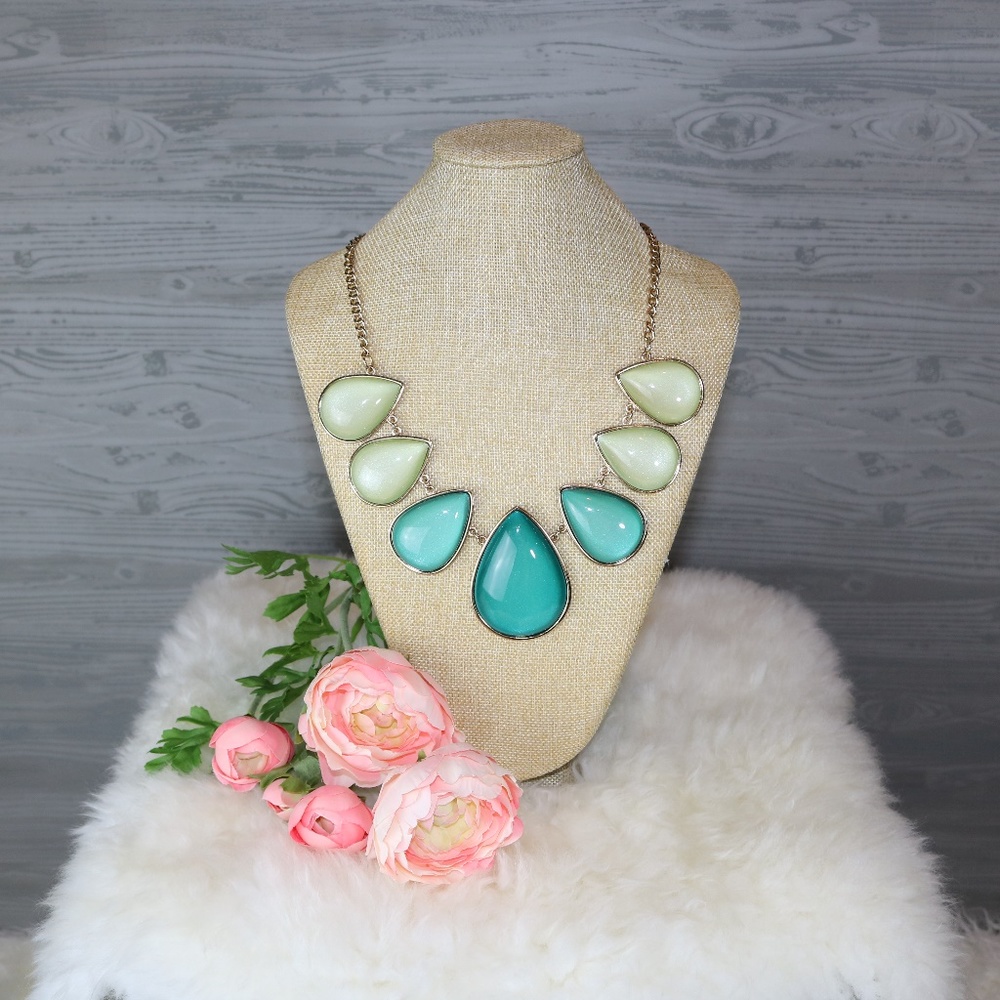 Multi-Colored Statement Necklace